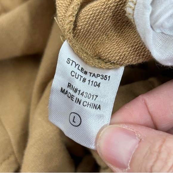 Time After Time Mustard Rope Tie Wide Leg Sweatpants - Picture 10 of 14